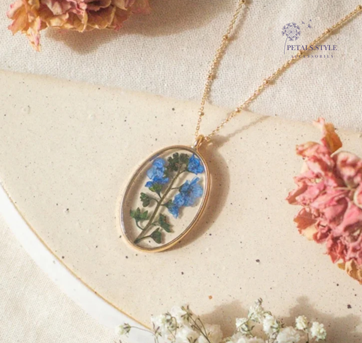 Dreamweaver Flowers Necklace