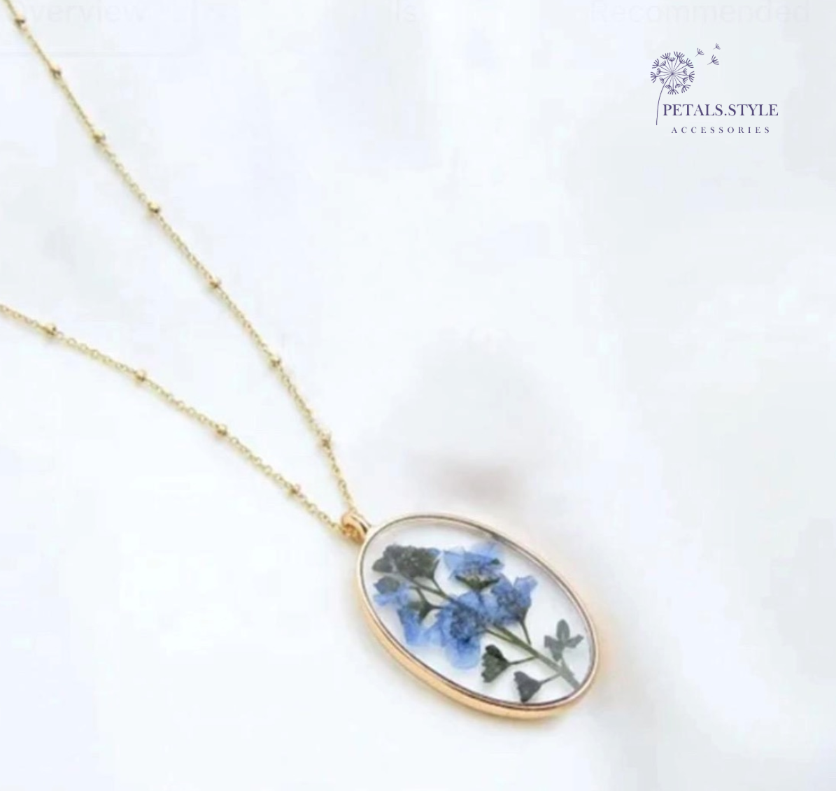 Dreamweaver Flowers Necklace