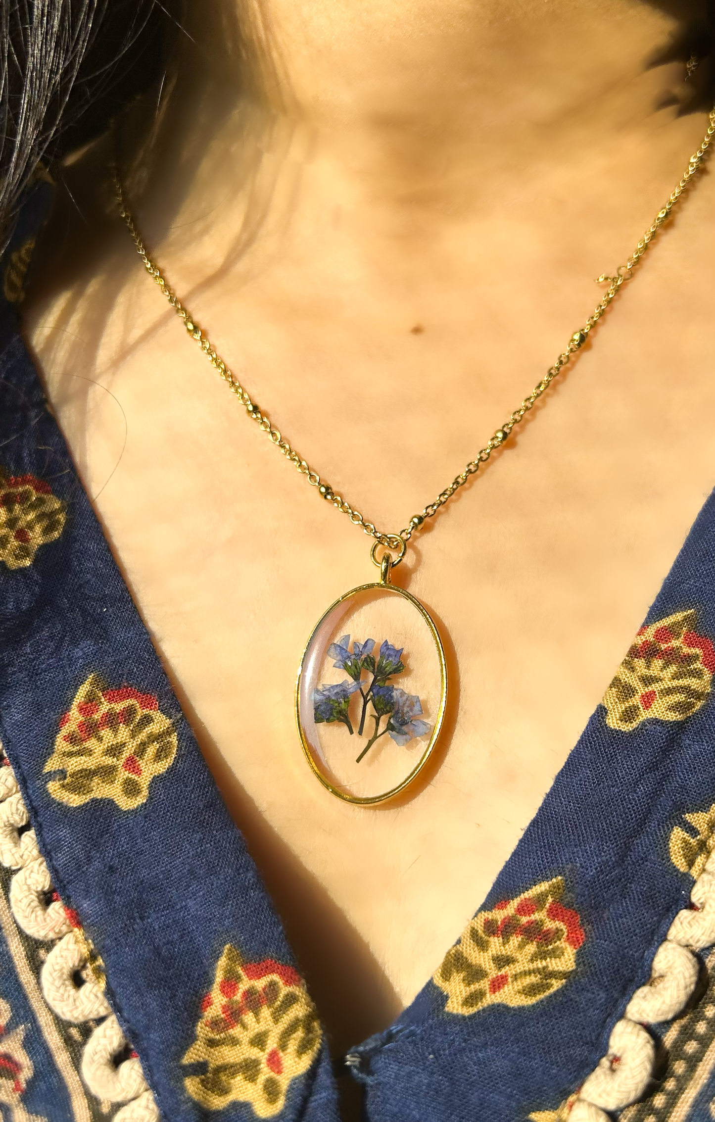 Dreamweaver Flowers Necklace