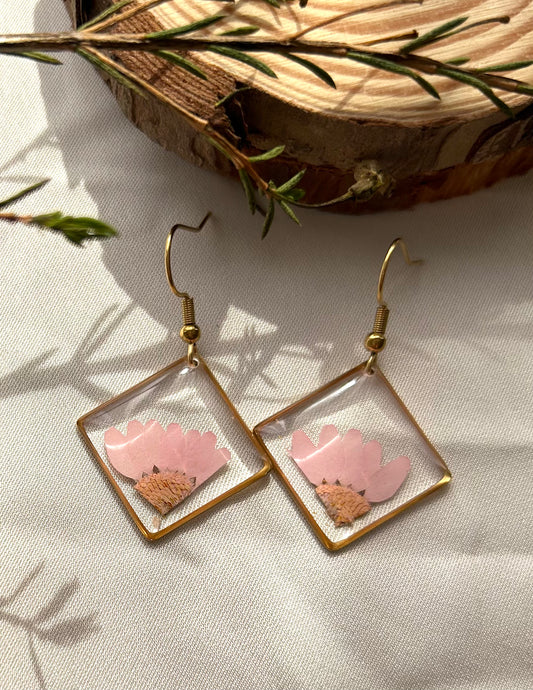 Floral Prism Earrings