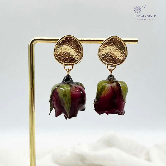 The Rose Bud Earrings