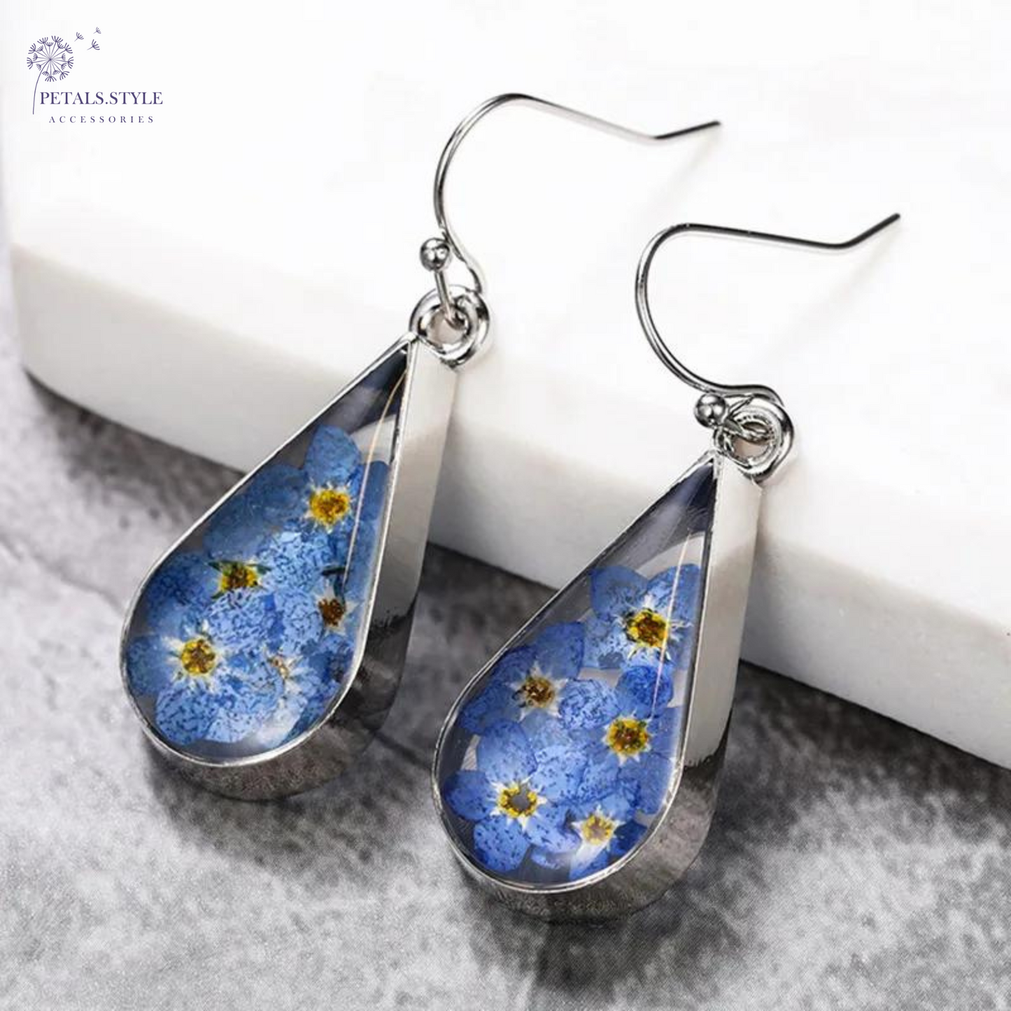 Forget Me Not Sparkle Earring