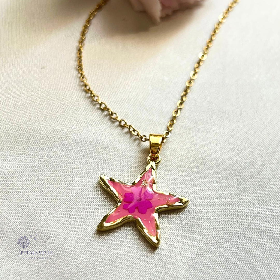 Starry Blossom Kids Necklace