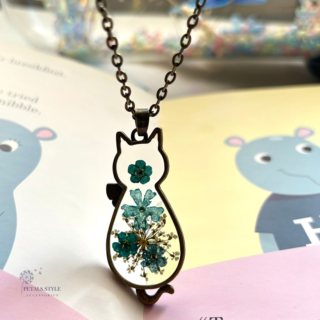 Meowgical Bloom Kids Necklace